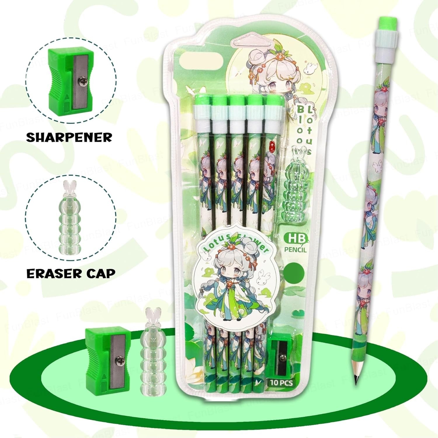 Shop these adorable children's pencil sets and more school supplies at Usmile Toys www.usmile.toys.